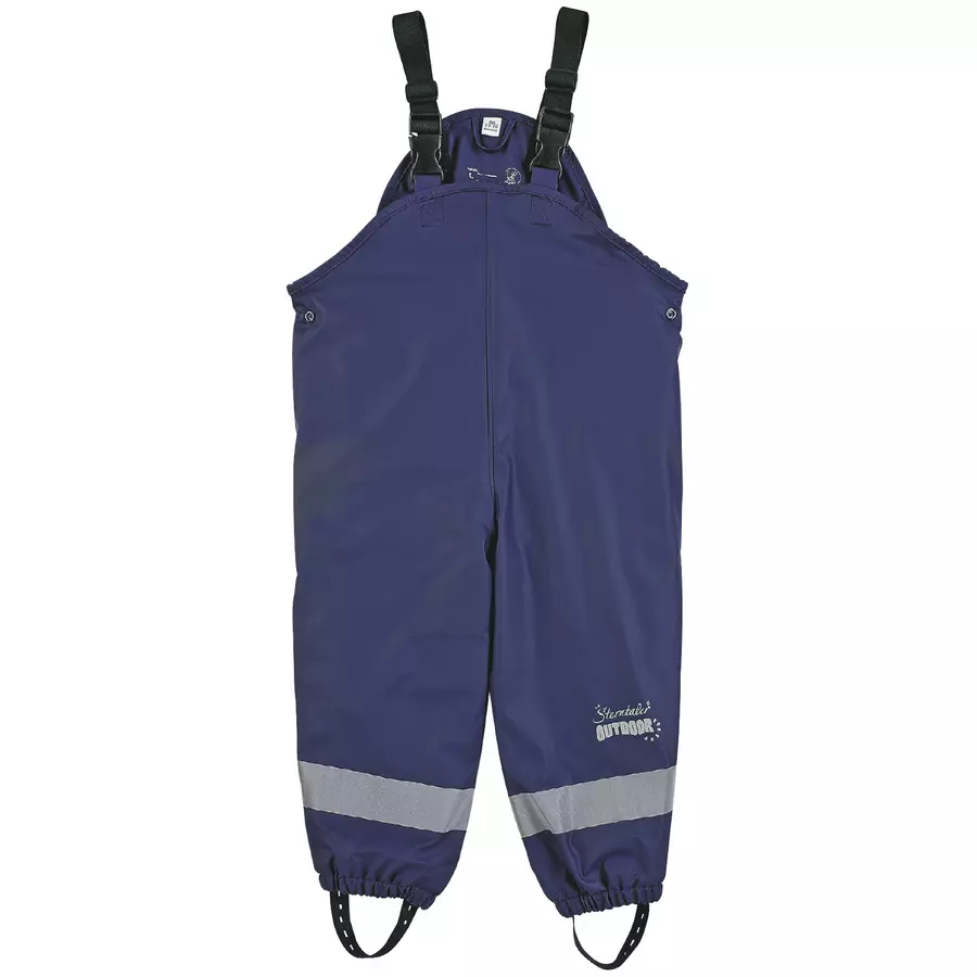 Sterntaler Regenträgerhose gefüttert marine