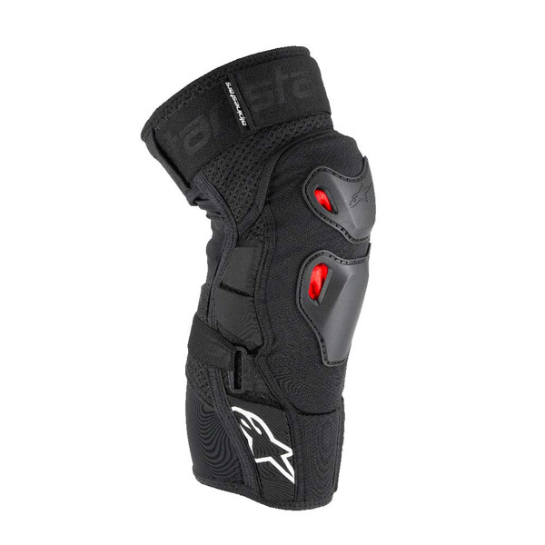 Alpinestars - Genouillères Bionic Pro Plasma Noir / Rouge / Blanc