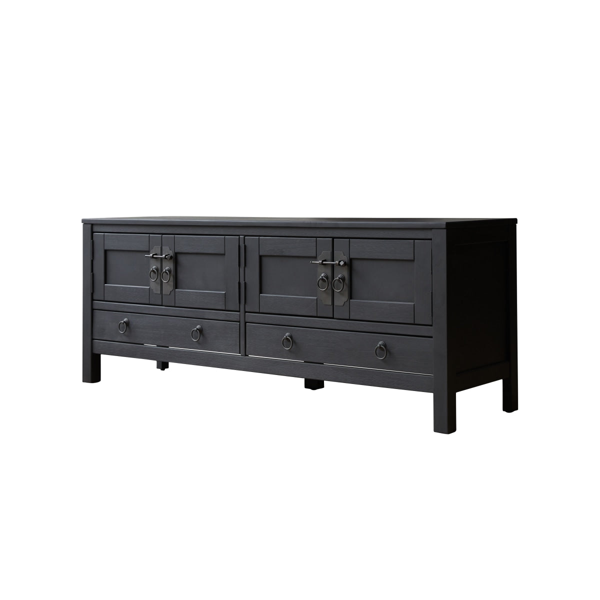 Tikamoon - Thaki Black - Wengé tv-meubel 140 cm