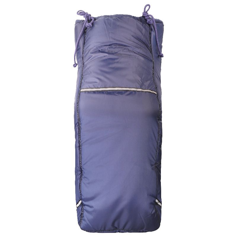 Kaiser Luxus Rollstuhl Schlupfsack FLEECE blau