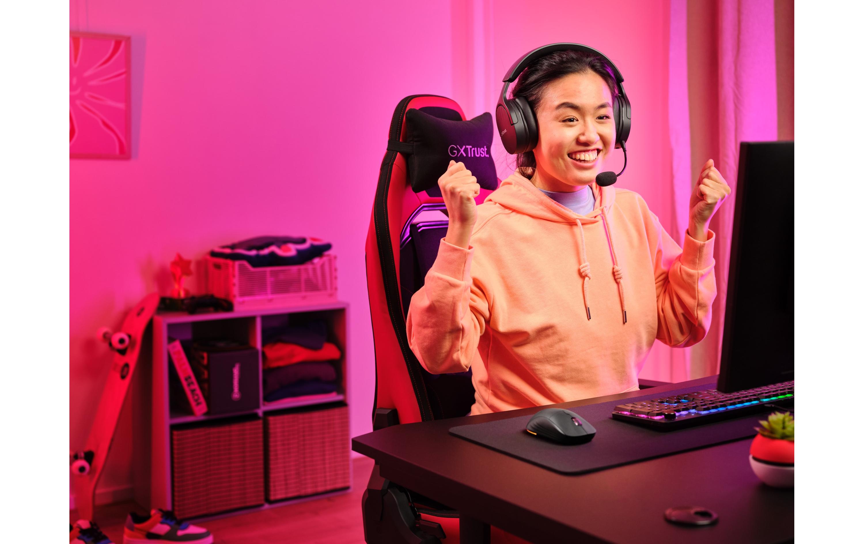 Gaming-Maus GXT 927 Redex+Leistungsstarke kabellose Gaming-Maus mit extrem niedriger Latenz und vollständig einstellbarer RGB-Beleuchtung