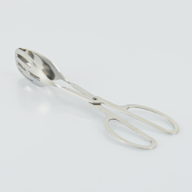 Pince ciseaux à salade en inox