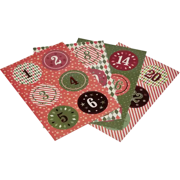 Adventskalender Sticker