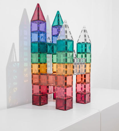 Connetix Magnetset - 40 Teile - Pastel Quadratisches Erweiterung