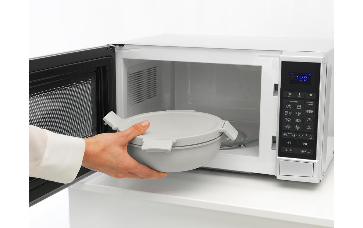 Salatbehälter Make & Take HellgrauSalatbox für unterwegs
