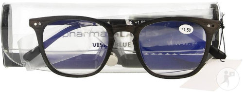 Pharmalens Pharmaglasses Visionblue PC02 Lunettes De Lecture +1.50 Marron 1 Paire