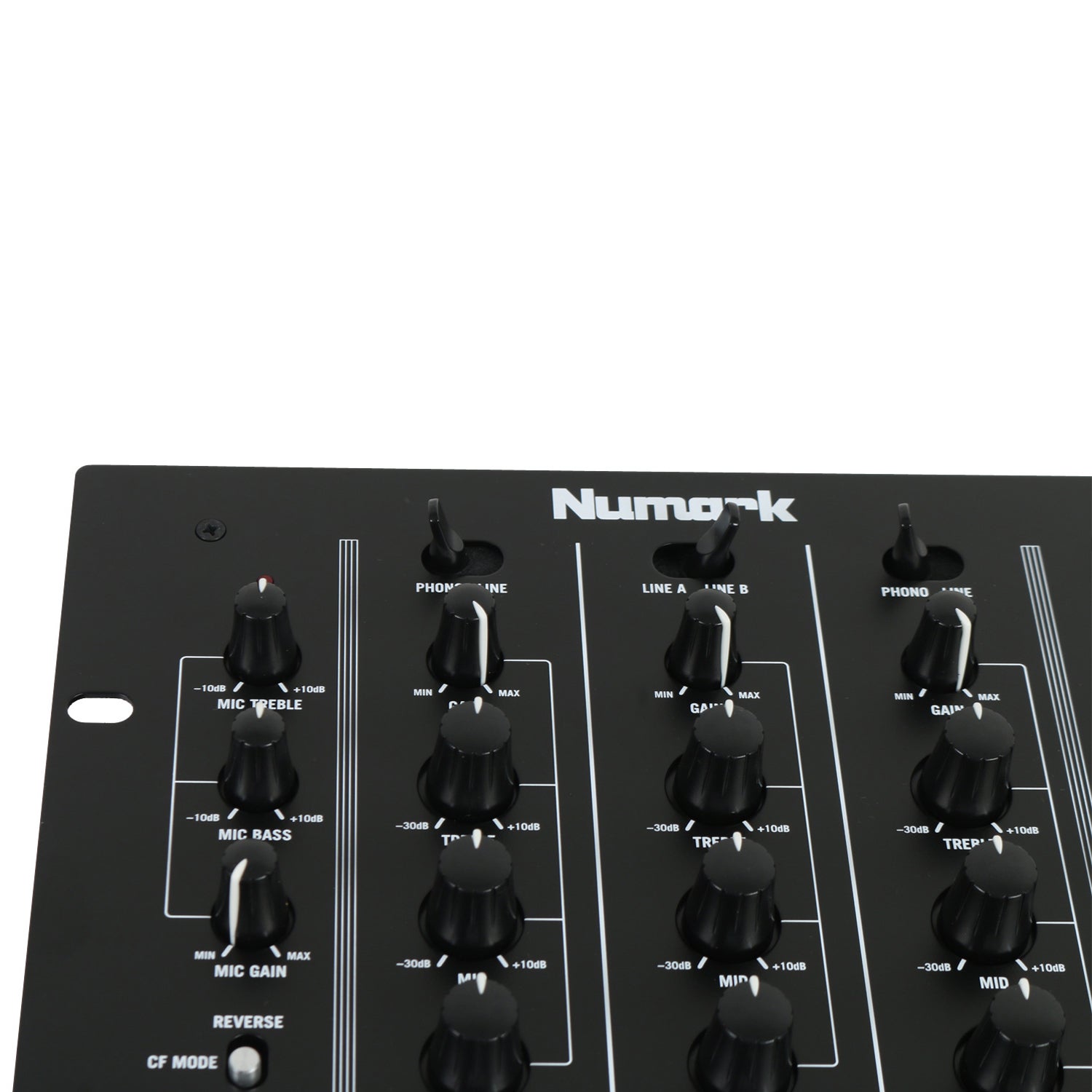 Numark M4 Total Black 3-kanaals scratch mixer