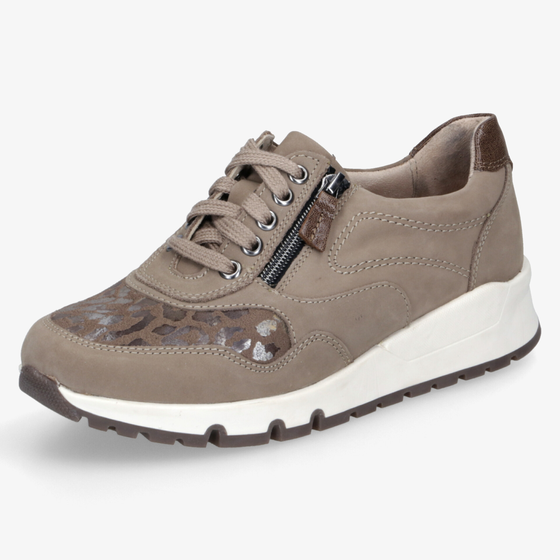COMFINO Damen Halbschuhe beige