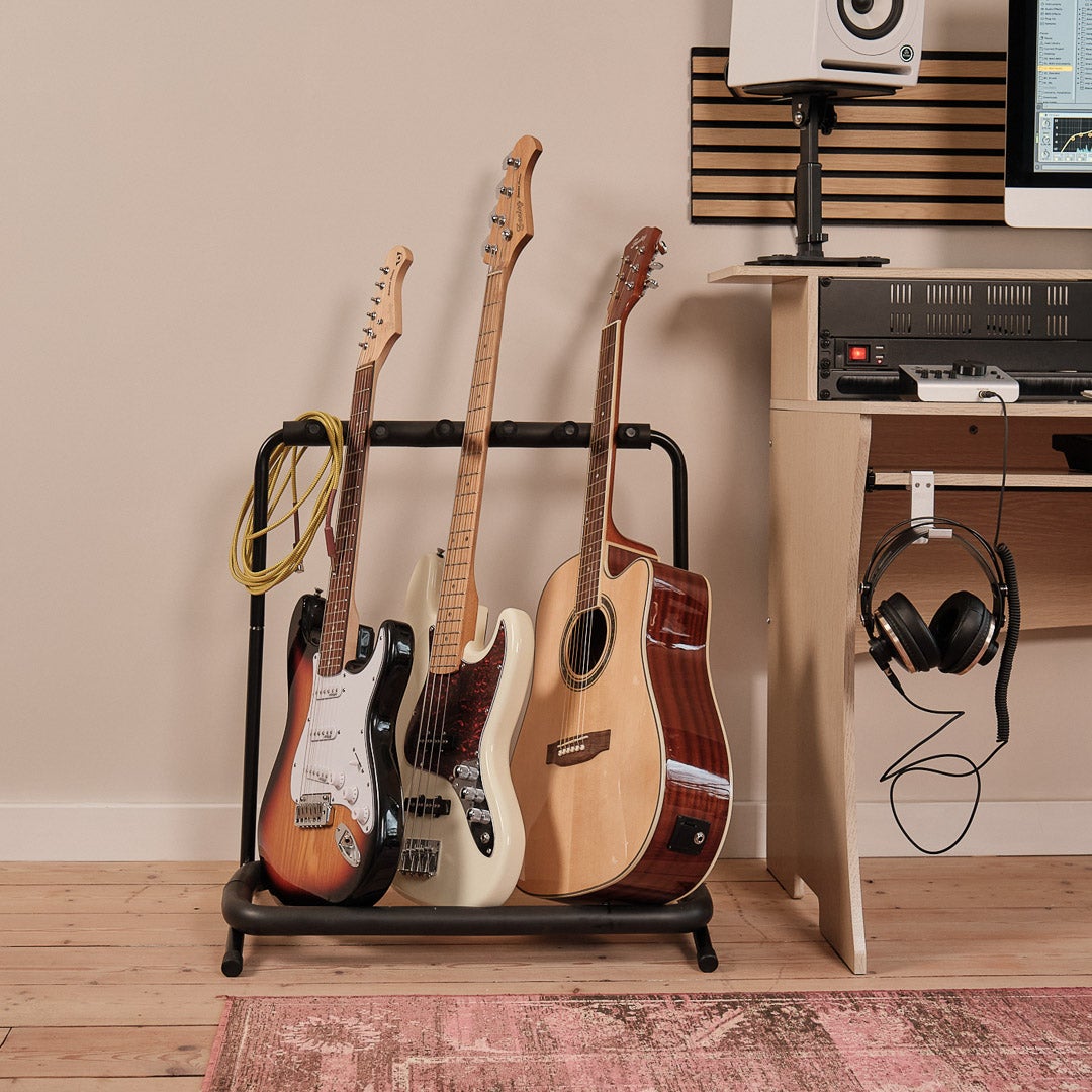 Innox IGS 55 gitaar statief voor 5 gitaren