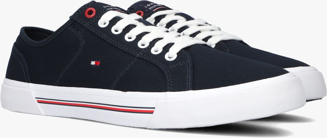 TOMMY HILFIGER blauwe tommy hilfiger lage sneakers core corporate vulc
