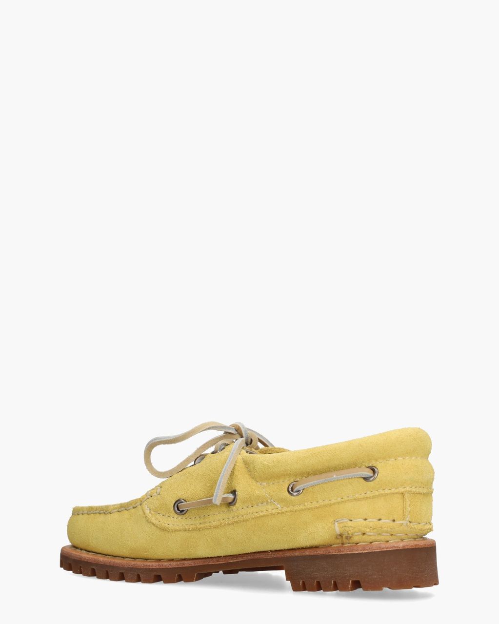 Timberland Authentic Boat Shoe Geel Dames Veterschoenen