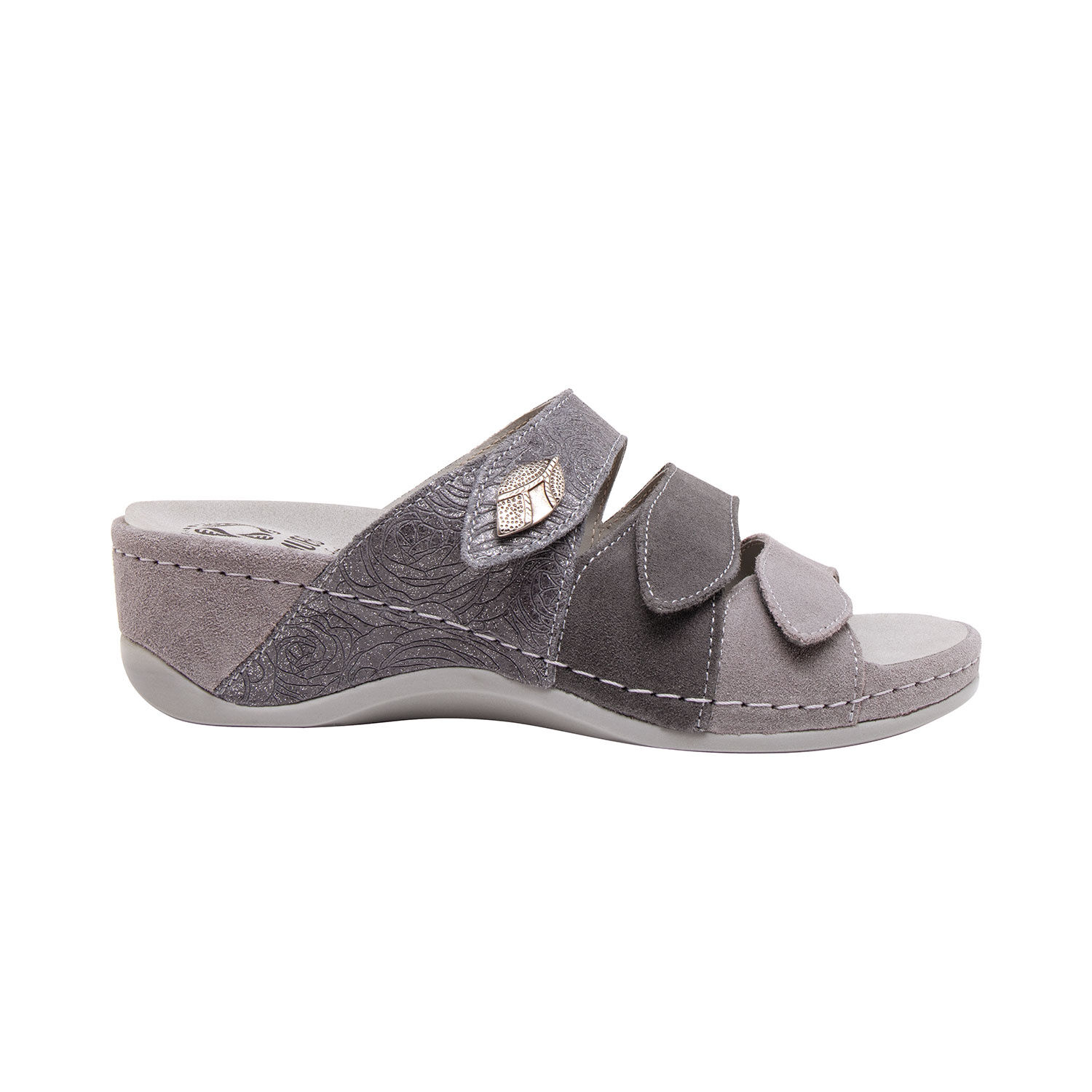 MUBB Pantolette für Damen aus einem Ledermix
