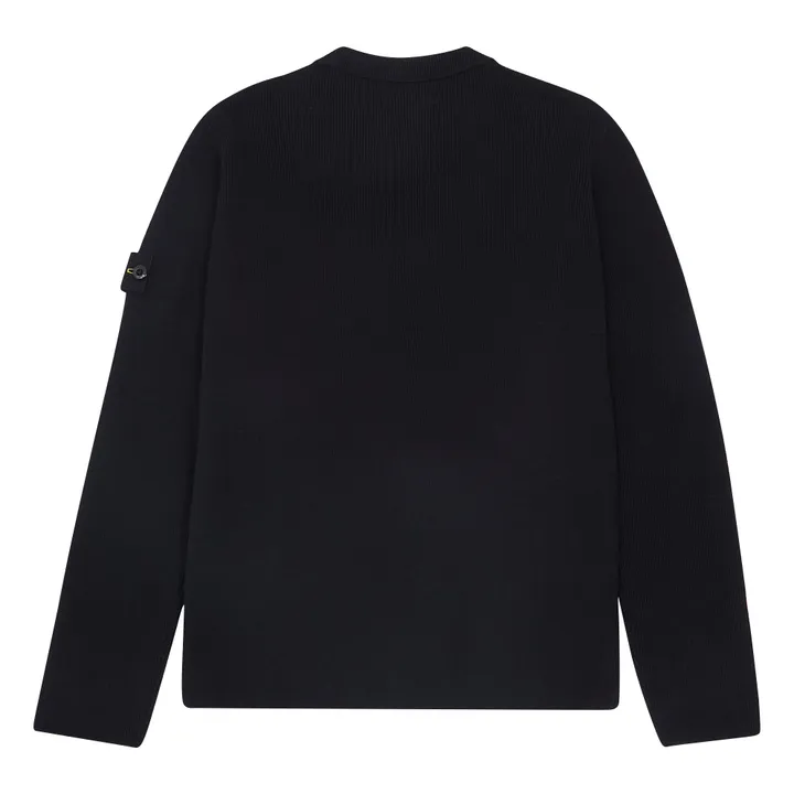 Stone Island Pull Uni | Bleu marine