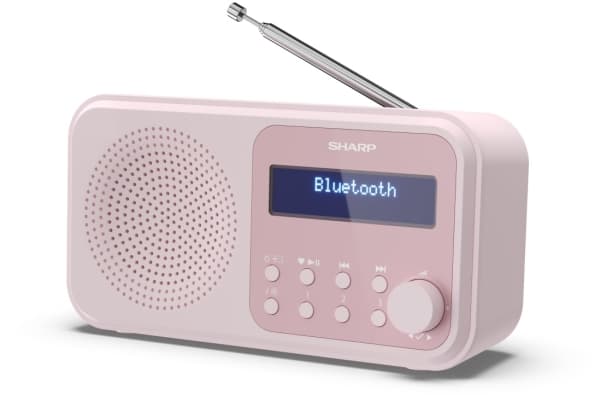 Sharp Tokyo DR-P420 - Bærbar DAB-radio - blomsterrosa