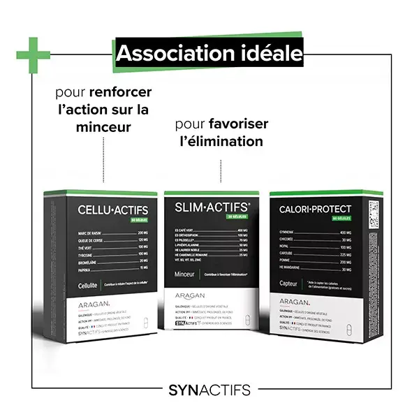 Aragan - Synactifs - CaloriProtect® - Emagrecimento - Gymnema - 60 cápsulas