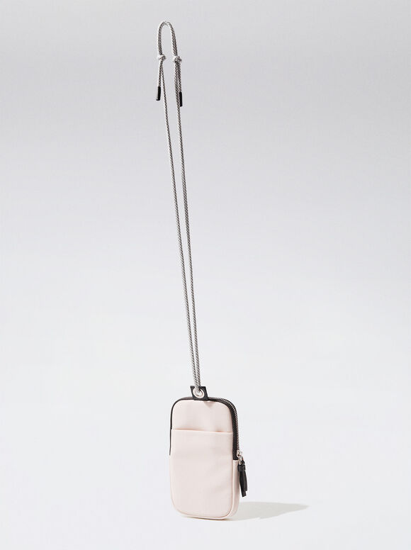 Bolsa para celular com efeito nylon - Bruta