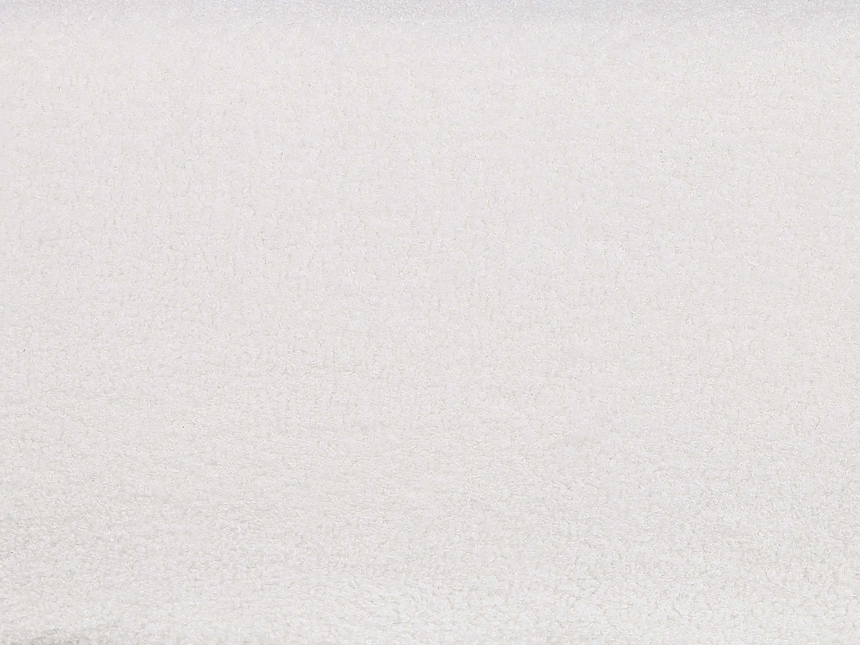 Waterbed Bouclé VINAY 180 x 200 cm Wit