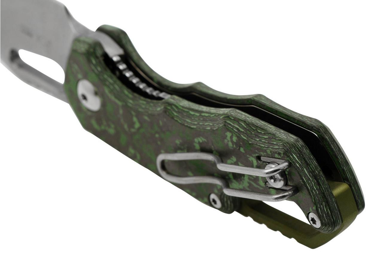 MKM Isonzo FX03-3CJ Clip Point Stonewashed, Jungle Wear Carbon Fiber zakmes, Jesper Voxnaes design