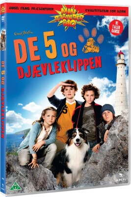 De 5 Og Djævleklippen - DVD