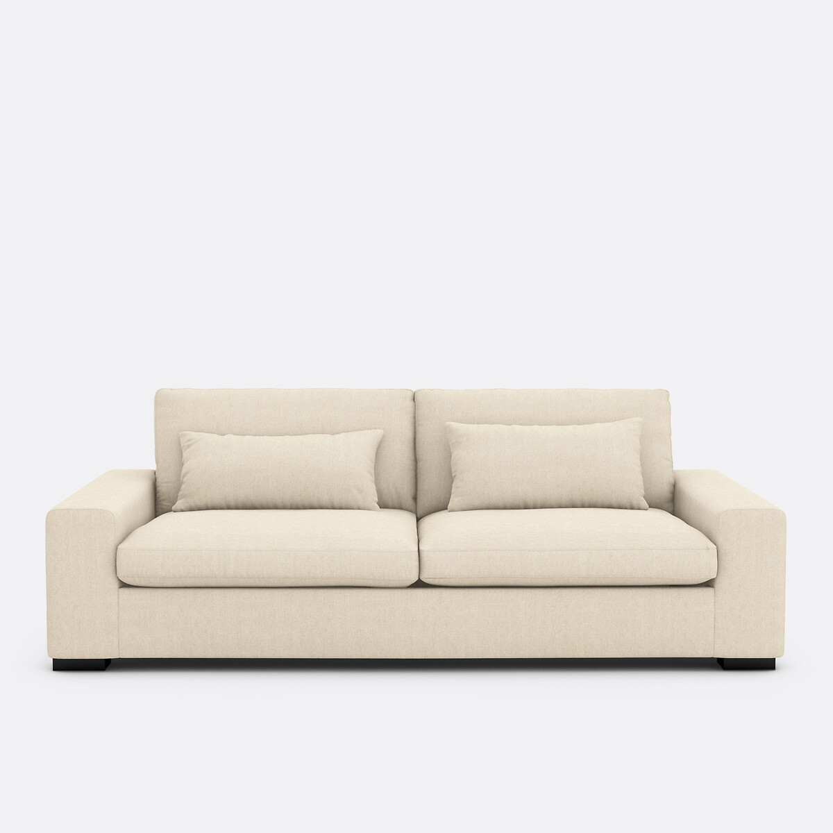 LA REDOUTE INTERIEURS<br>Sofá de algodão/linho 2, 3 ou 4 lugares, Odessa