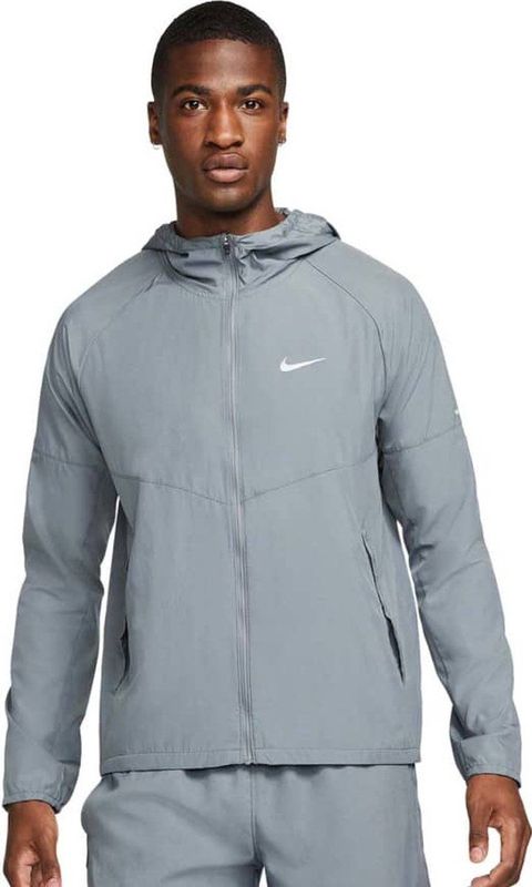 Nike Repel Miler Jas Mannen Zwart