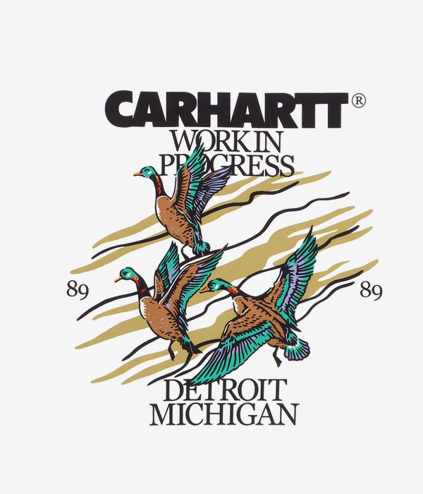 Carhartt WIP Ducks Organic T-Shirt (white)
