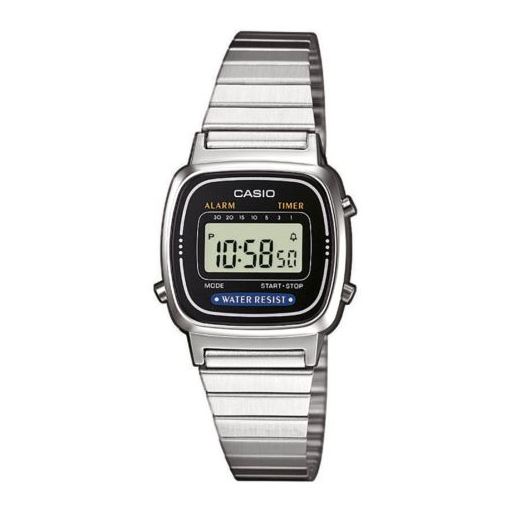 Casio Vintage LA670WEA-1EF Digitalur, Silver, 25 mm