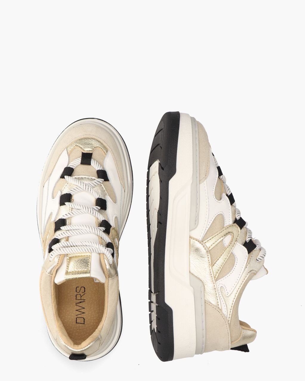 DWRS Label Walton Denim Multicolor Damessneakers