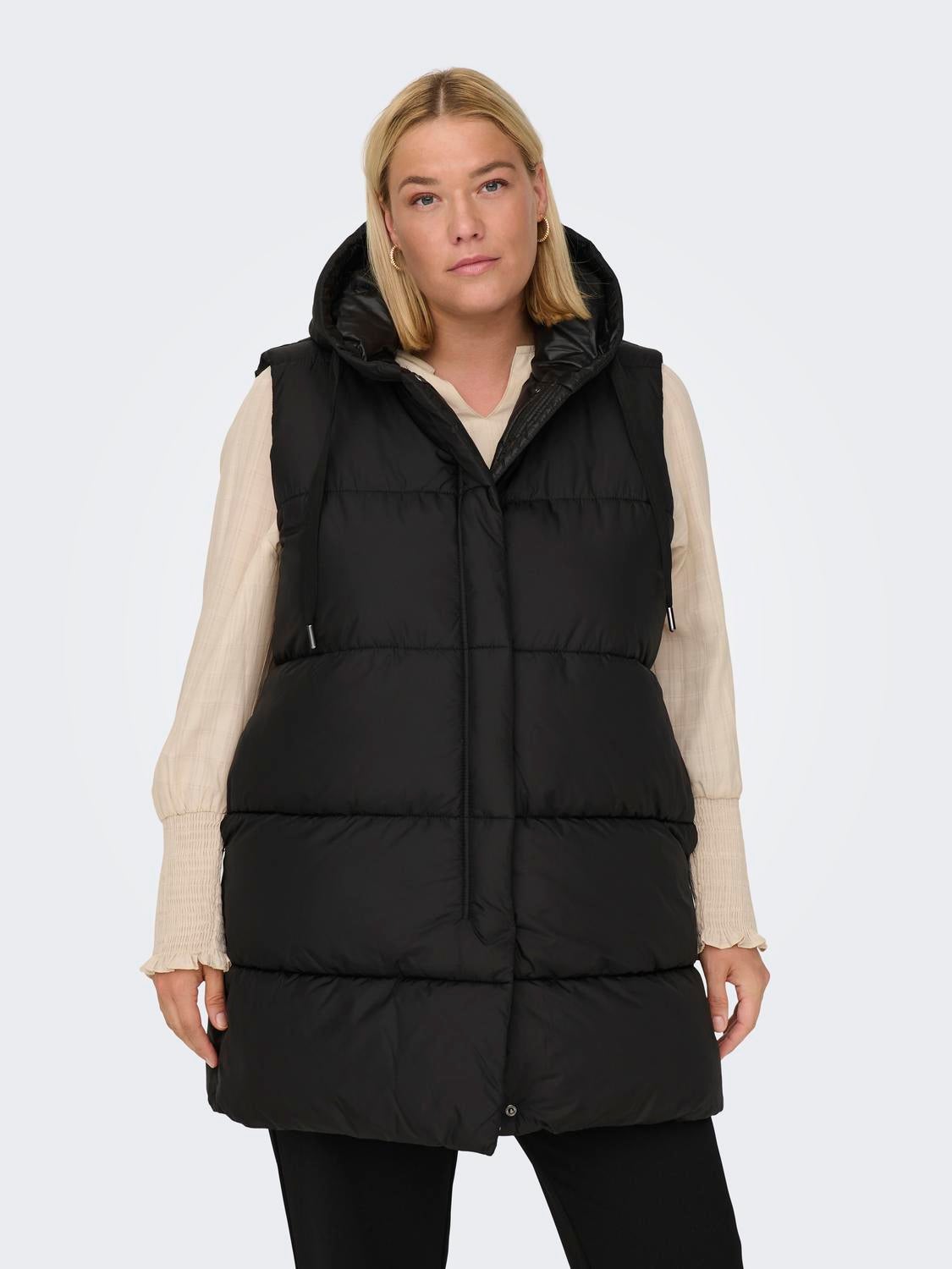 CARNEW Daunenweste Black