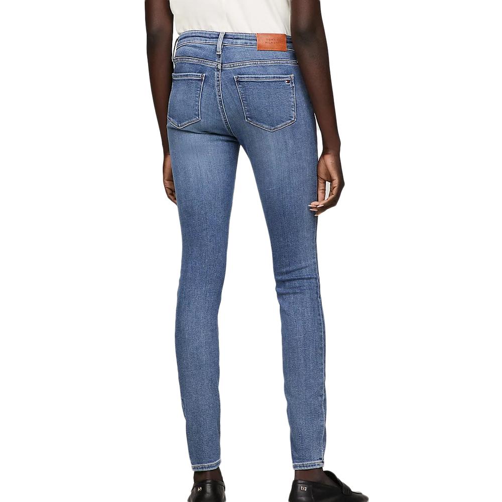 Tommy Hilfiger Jean Skinny Bleu Clair Femme Tommy Hilfiger Flex Como