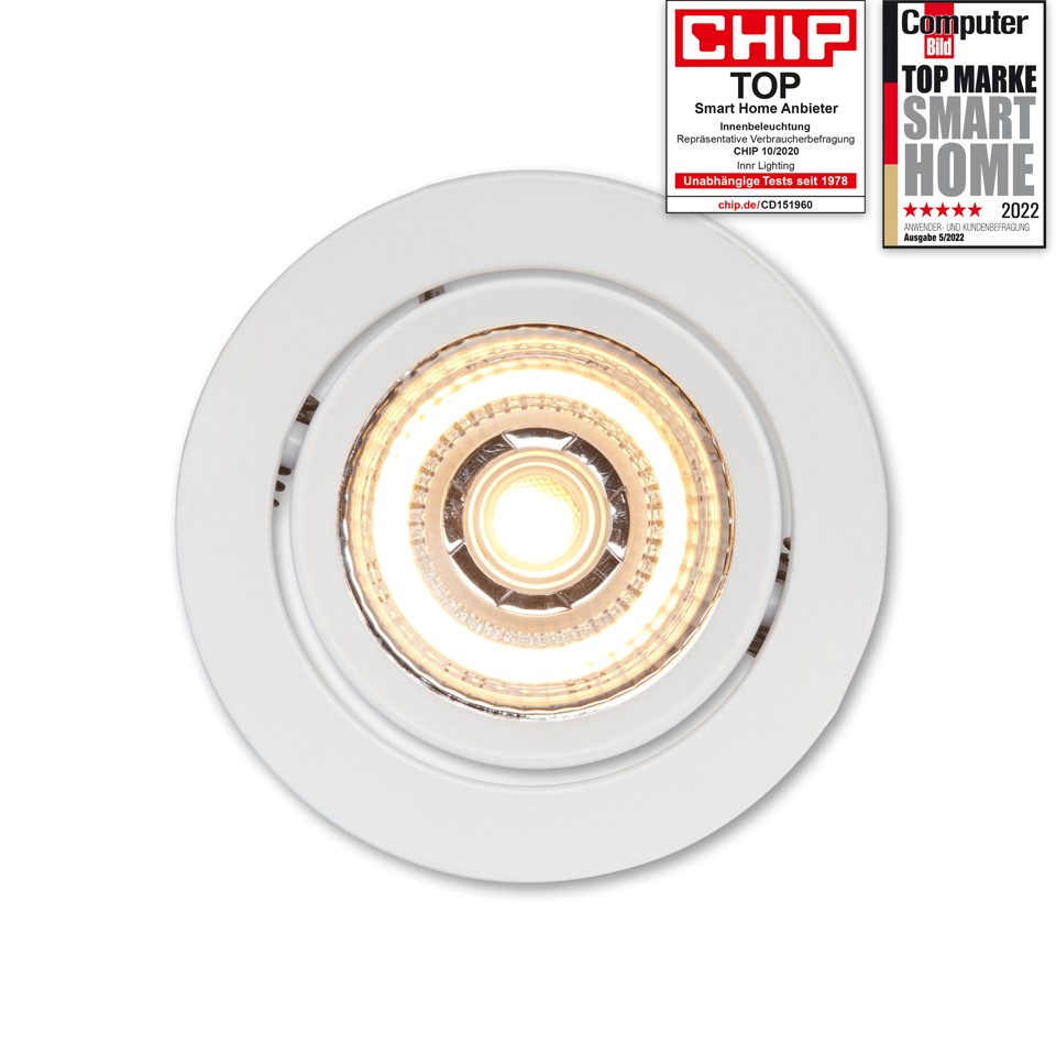 Innr - Recessed Spot Light White - Single Spot (Extension Set) - Zigbee
