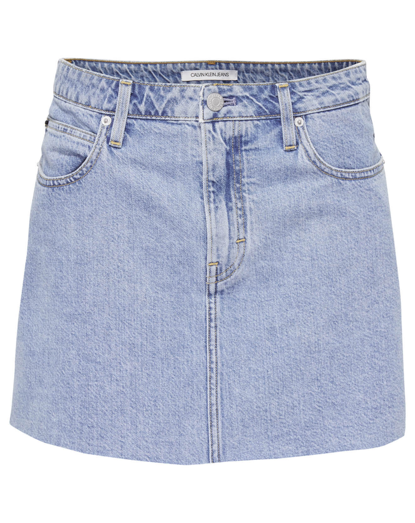 Calvin Klein Jupe denim bleue