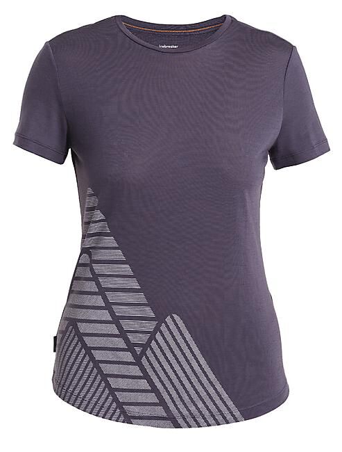 ICEBREAKER - T-SHIRT MC COOL LITE SPHERE PEAK QUEST W