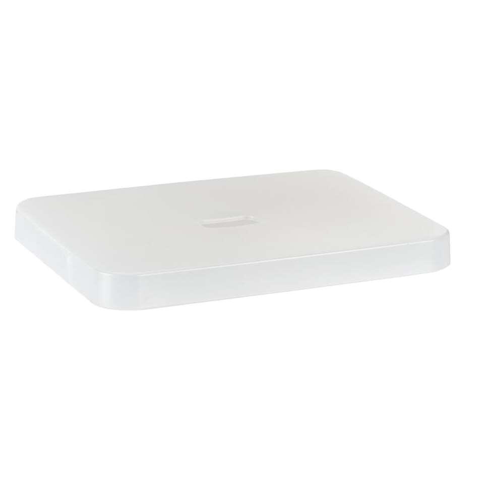 Sigma home opbergdeksel 24 32 liter - transparant - 44,4x34,3x4 cm