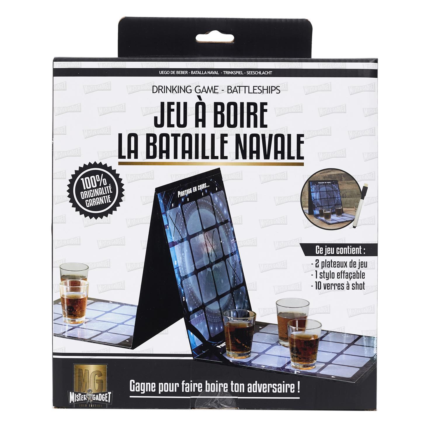JEU A BOIRE BATAILLE NAVALE