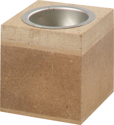 Fyrfadsstage - H 6 CM - Str. 6X6 CM - 1 Stk