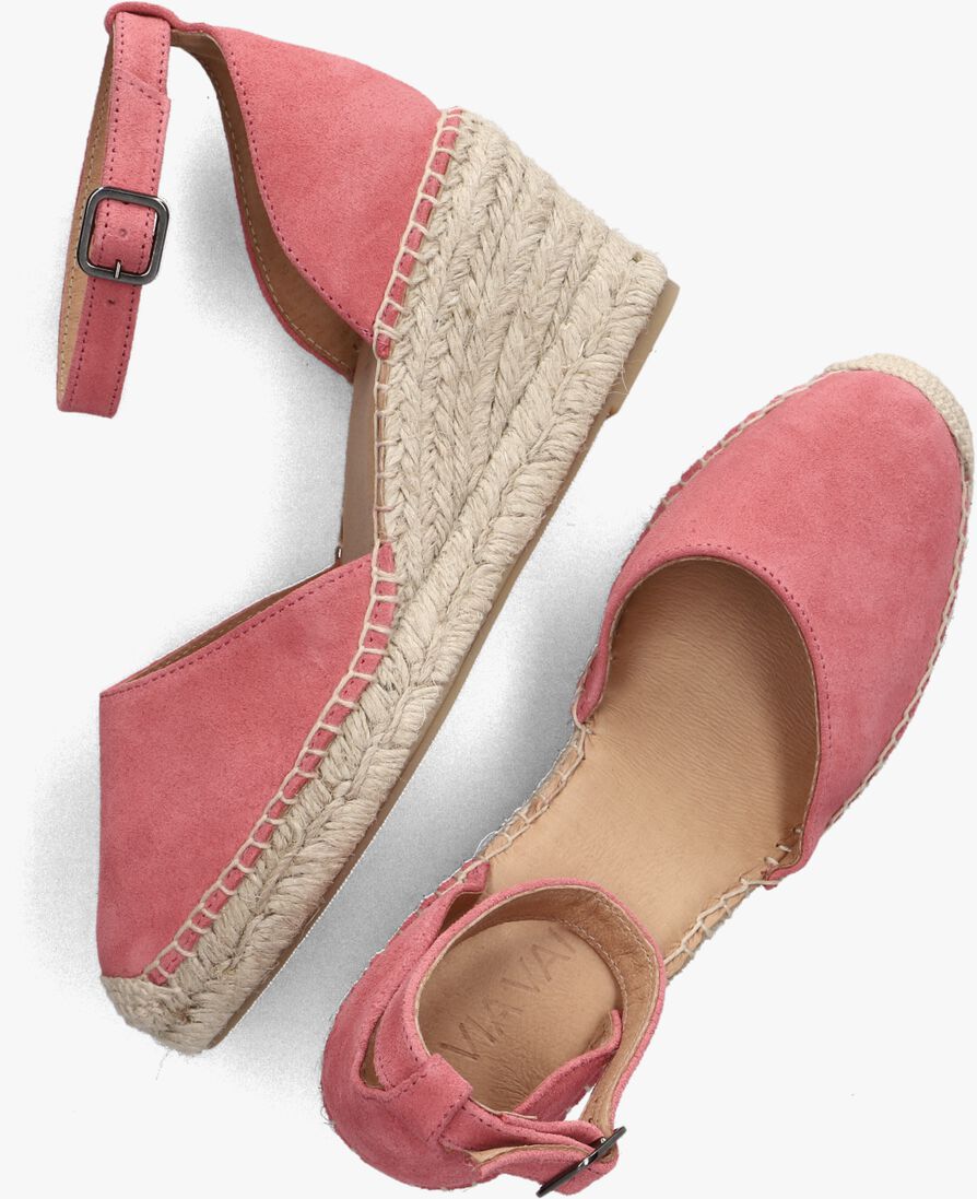 VIA VAI roze via vai espadrilles flora braid