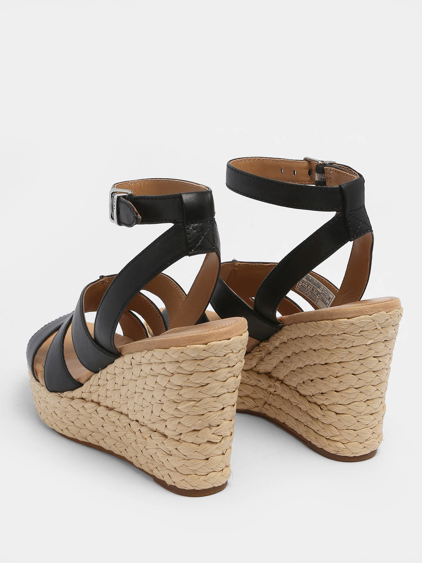 Sandales semelle compense Careena en cuir UGG