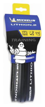 Pneu Route Michelin Lithion 2 700 mm Tubetype Souple Gris
