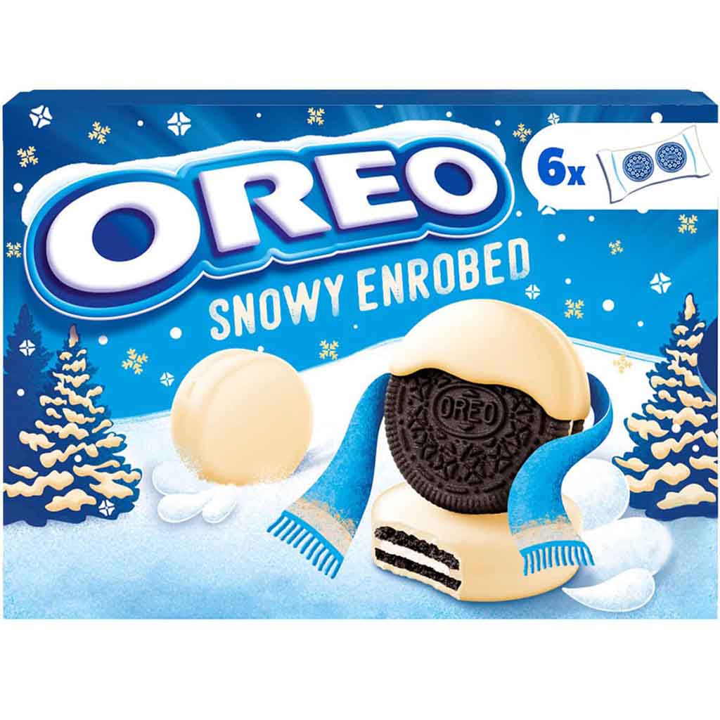 Oreo Snowy Enrobed White 246g MHD:31.12.24