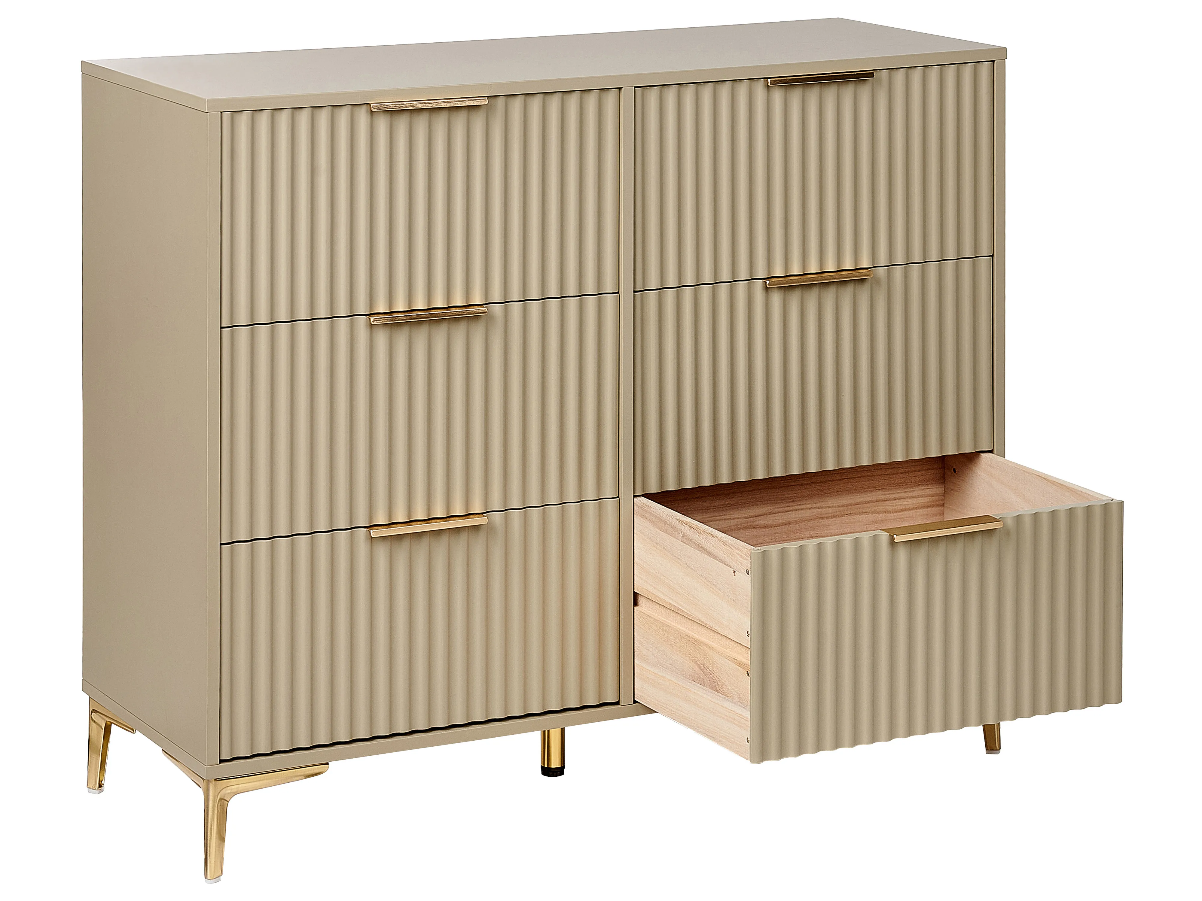 Ladekast 6 lades WALCOTT Beige