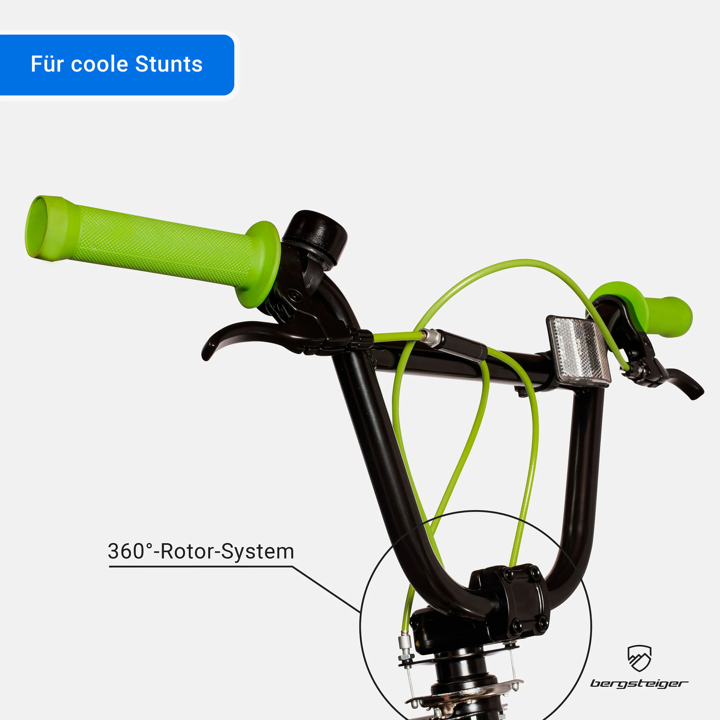 Bergsteiger BMX Halifax 20 Zoll | green / black