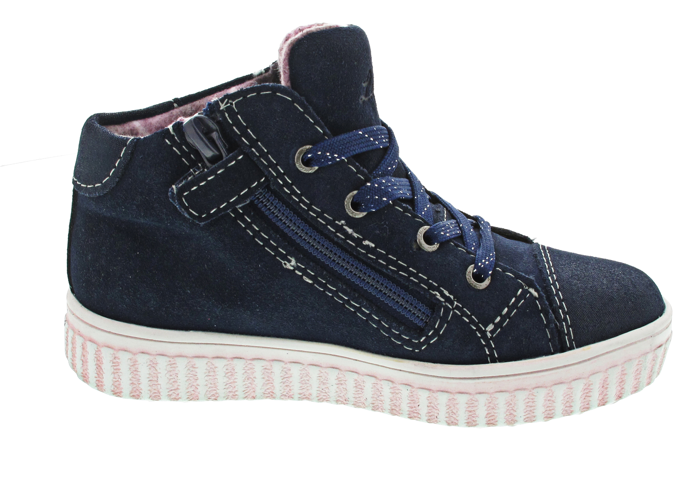 Lurchi Yoyo-Tex Schnürstiefel TEX blau