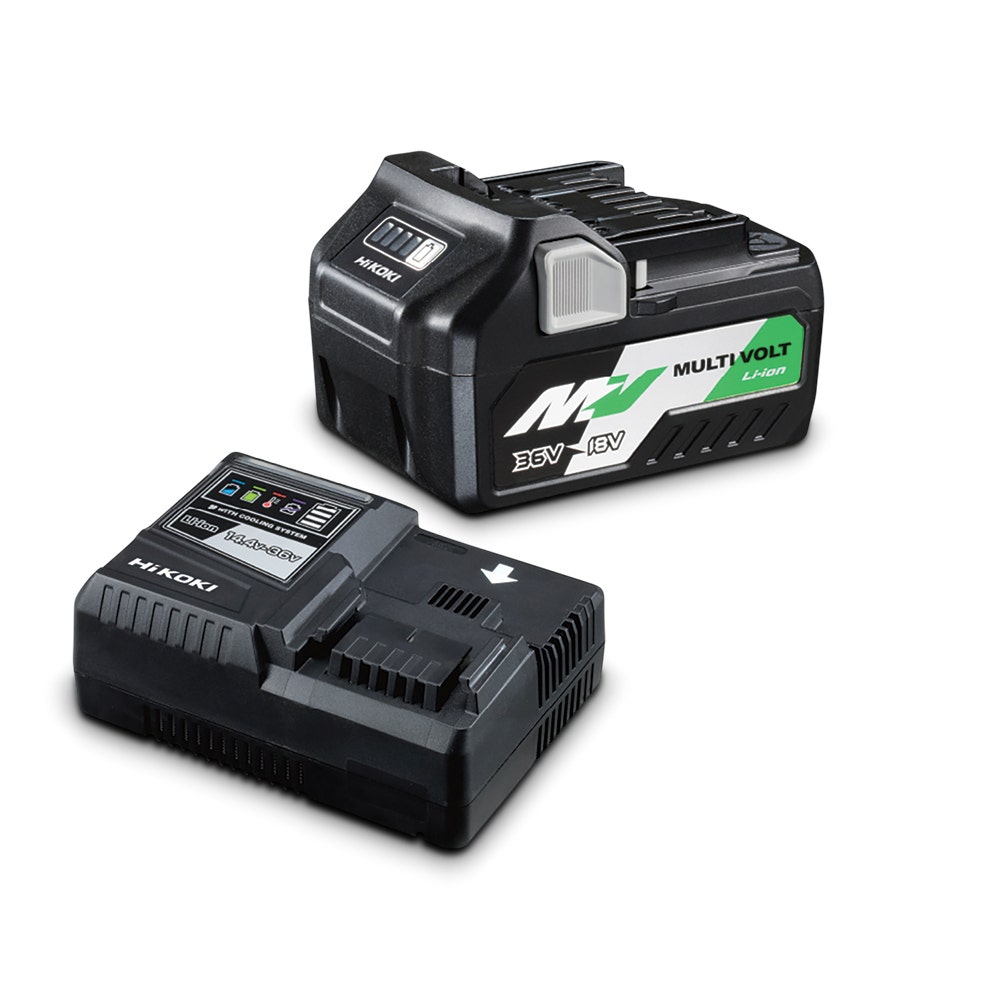 HIKOKI 18V/36V 1 x 2.5Ah/5.0Ah Battery Charger Starter Pack UC18YSL3(HGZ)