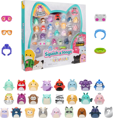 Squish-a-longs Figursett 25-Pakk 2,5 cm Series 2