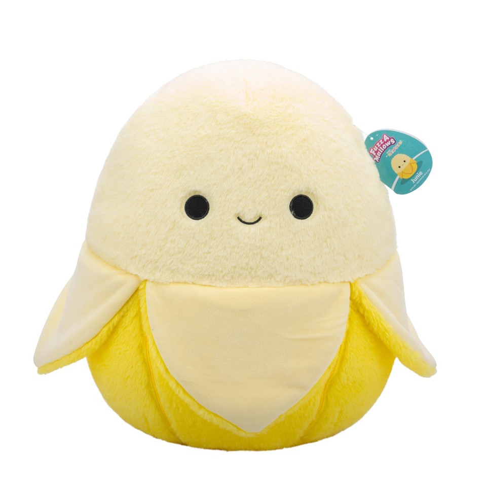 Squishmallows - 40 cm P19 Fuzz A Mallows - Bananen Junie