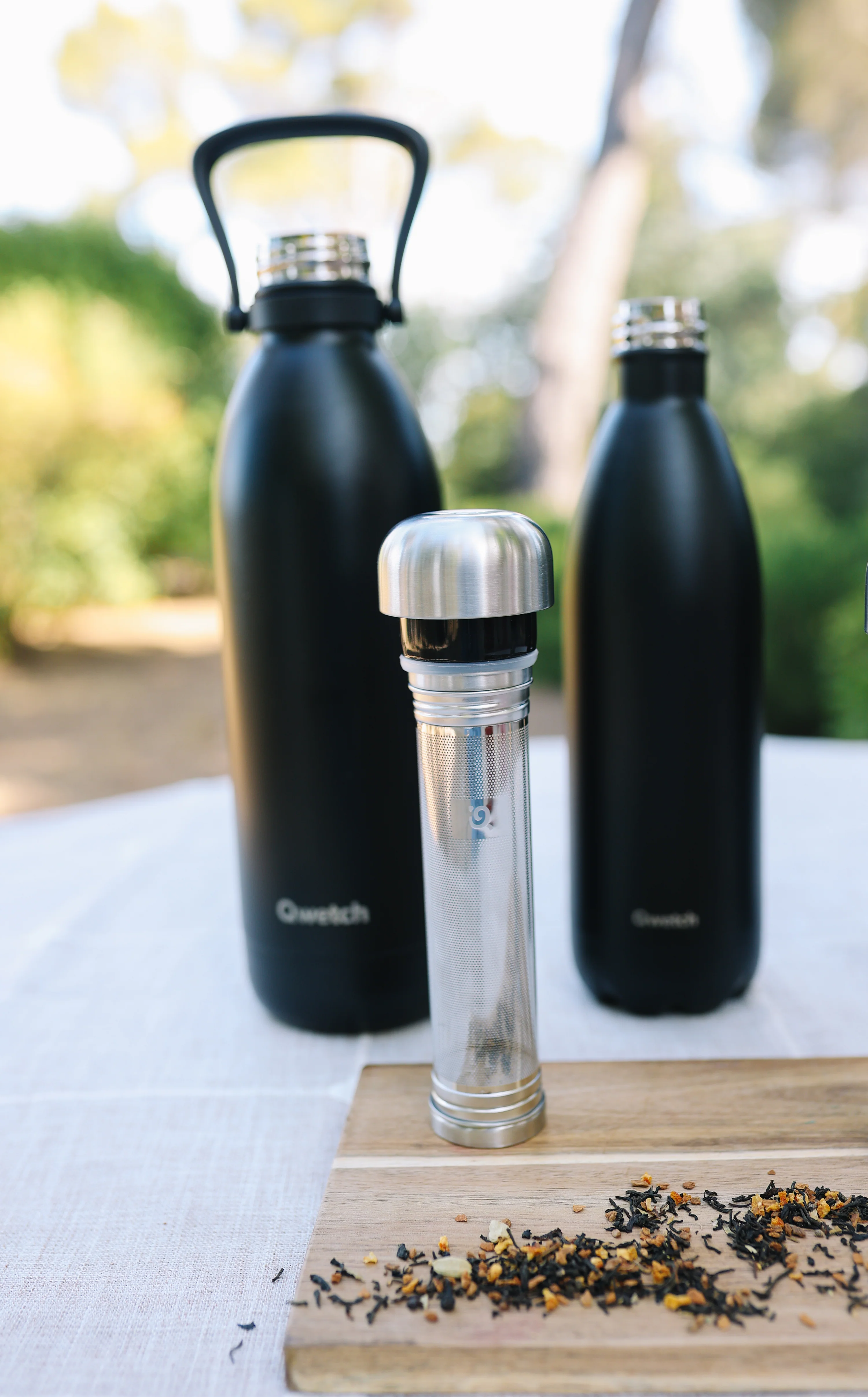Bouteille isotherme Titan Infuseur - Qwetch