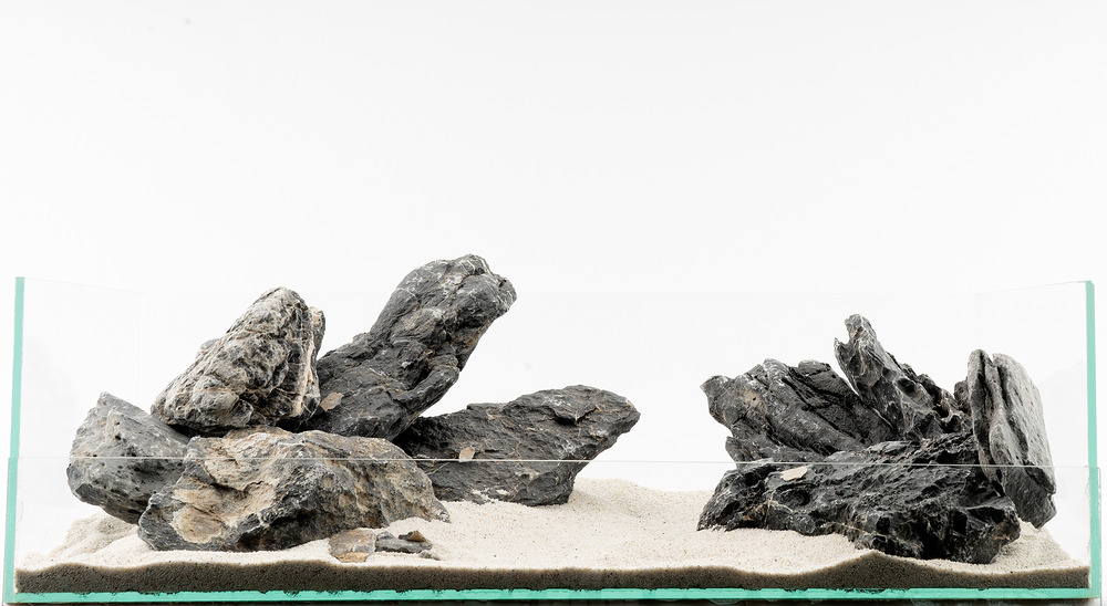 Black seiryu stone : pierre décorative