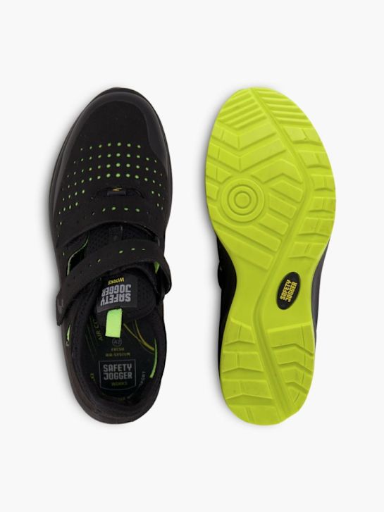 Safety Jogger S1P Sicherheitsschuh Schwarz
