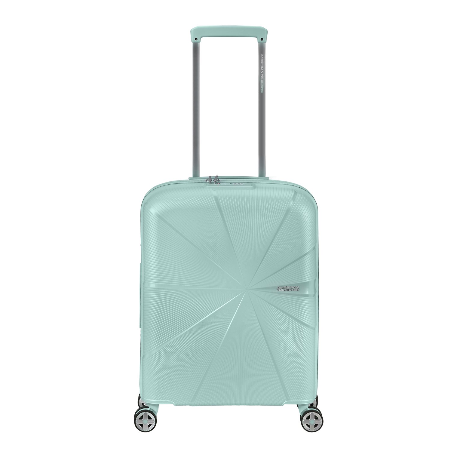 American Tourister Starvibe Spinner 55 EXP met. surf blue
